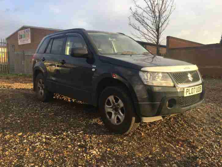 2007 SUZUKI GRAND VITARA DDIS BLACK Genuine 68k (Spares/Repairs)