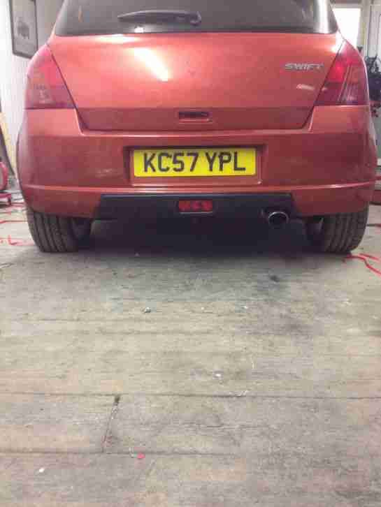 2007 SUZUKI SWIFT ATTITUDE ORANGE