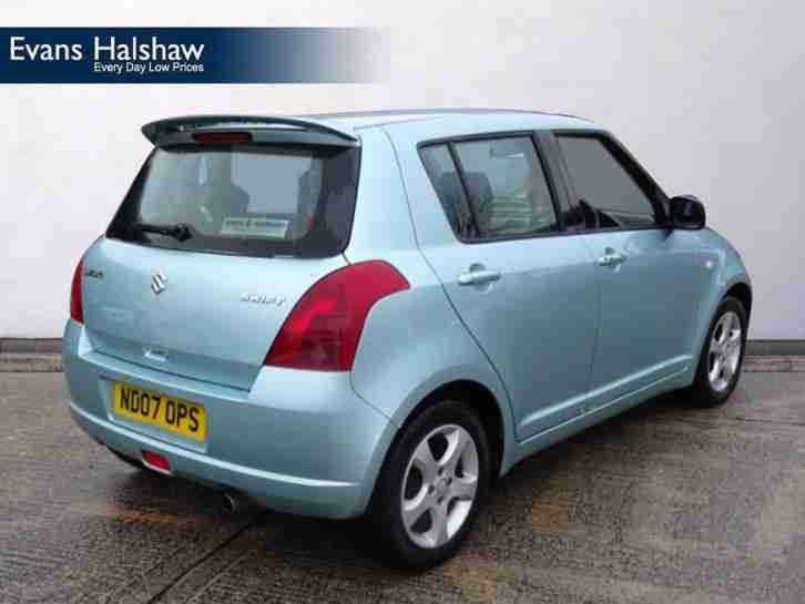 2007 SUZUKI SWIFT SUZUKI SWIFT 1.5 GLX 5dr Petrol