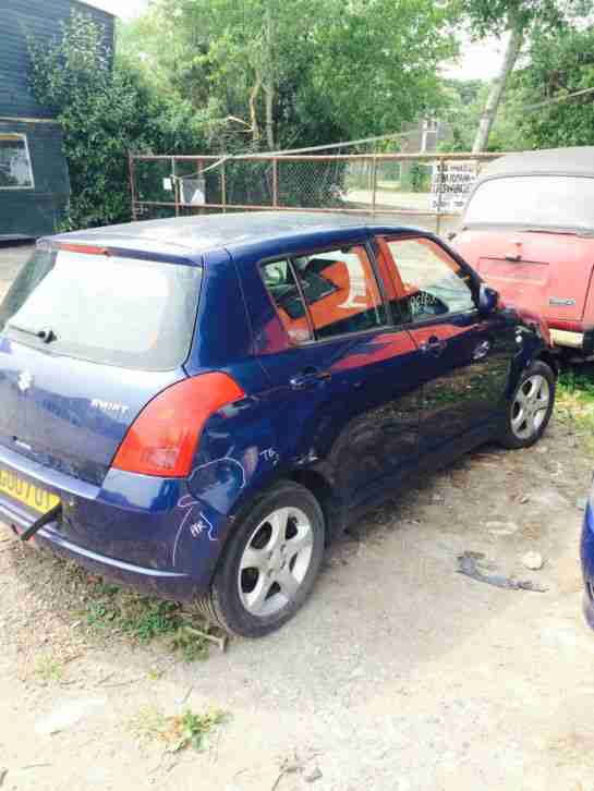 2007 SUZUKI SWIFT VVTS GLX BLUE (Spares and Repairs)