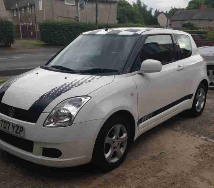 2007 SWIFT VVTS GLX WHITE 1.5 3dr