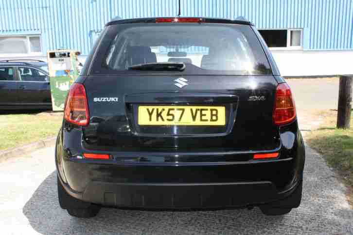 2007 SUZUKI SX4 GL BLACK