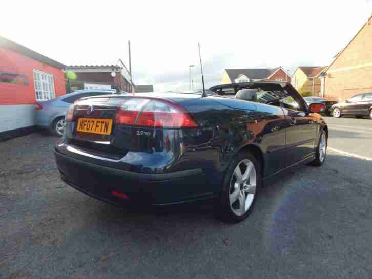 2007 Saab 9 3 1.9 TiD Vector 2dr PX WELCOME TEL 01724 270072 2 door Convertible