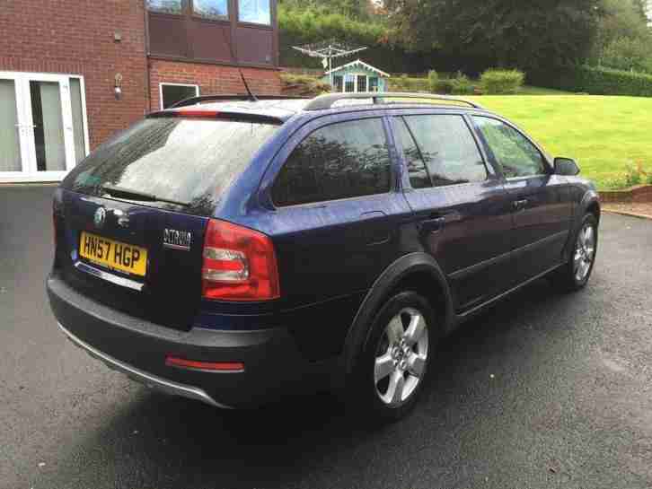 2007 Skoda Octavia 2.0TDI PD Scout Estate 4x4