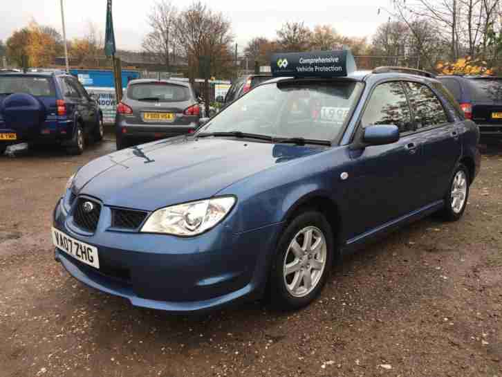 2007 Subaru Impreza 1.5 2 Keys Full 1 OWNER Service History Sports Wagon R