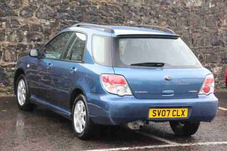 2007 Subaru Impreza R SPORTS WAGON Petrol blue Manual