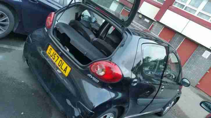 2007 TOYOTA AYGO BLACK VVT-I S-A BLACK