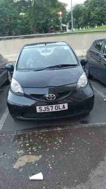 2007 AYGO BLACK VVT I S A BLACK