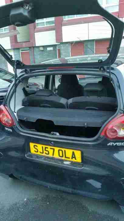 2007 TOYOTA AYGO BLACK VVT-I S-A BLACK