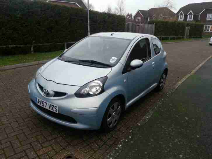 2007 TOYOTA AYGO+ VVT-I SEMI-AUTO BLUE