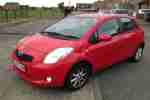 2007 YARIS SR S A RED VERY LIGHT