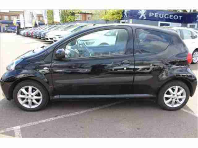 2007 Toyota AYGO 1.0 VVT-i Black Multimode 3dr Petrol Automatic Hatchback