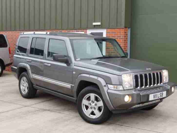 2007 V JEEP COMMANDER 3.0 V6 CRD LIMITED 5D AUTO 215 BHP DIESEL GREY