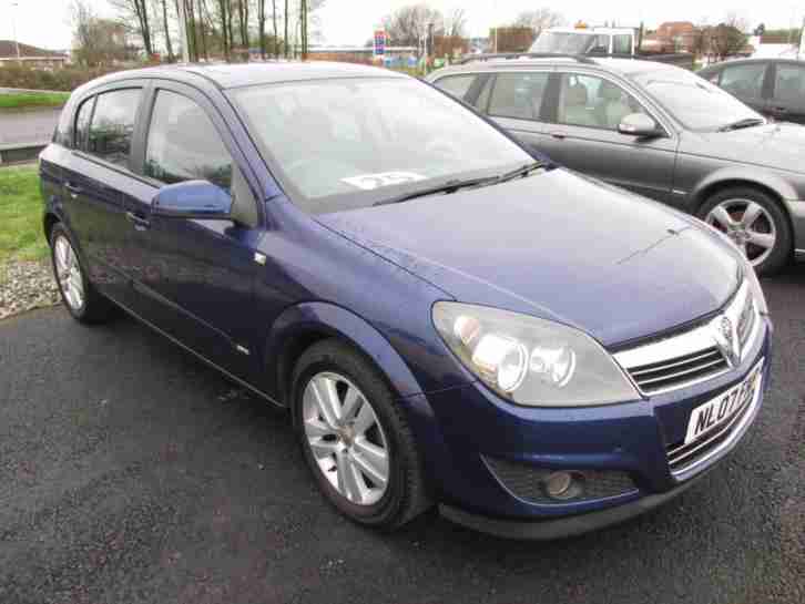 2007 VAUXHALL ASTRA 1.6i 16V SXi [115]