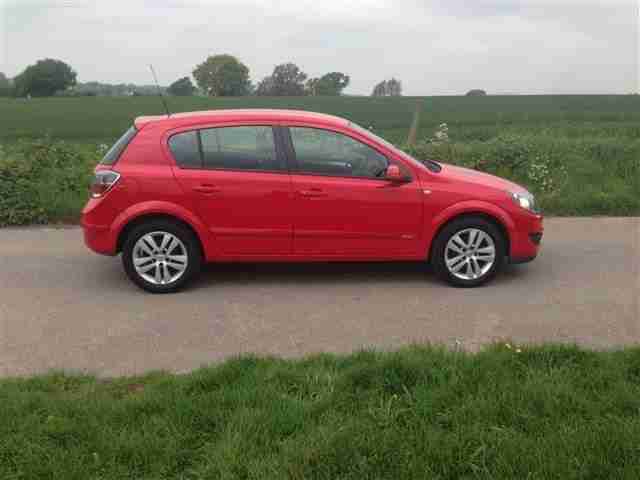 2007 VAUXHALL ASTRA 1.7 CDTI SXI DIESEL IN RED GUARANTEED CAR FINANCE BAD CREDIT
