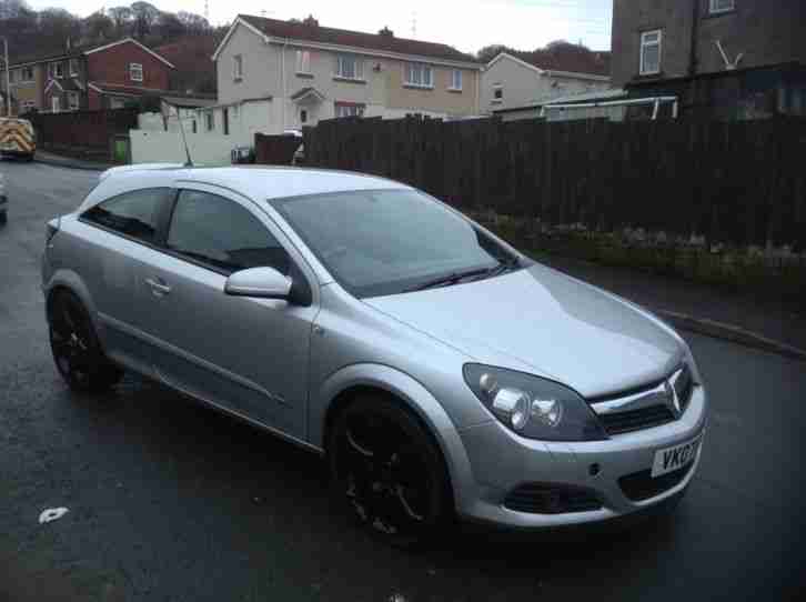2007 VAUXHALL ASTRA SRI CDTI 150 SILVER not damaged vxr alloys 3dr model