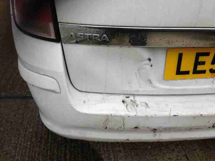 2007 VAUXHALL ASTRA VAN CLUB CDTI WHITE CHEAP VAN NEEDS SOME TLC
