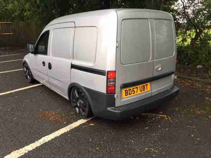 2007 VAUXHALL COMBO 1700 CDTI SILVER 1.3 SRI SPEC CORSA