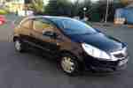 2007 VAUXHALL CORSA 1.0 LIFE A C BLACK 3 DOOR