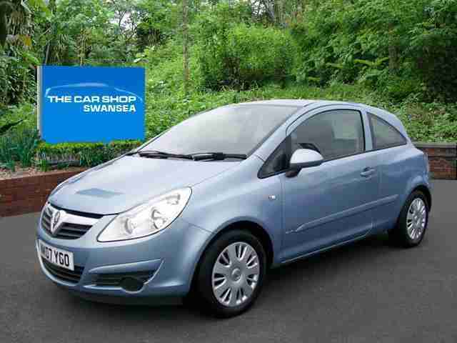 2007 VAUXHALL CORSA 1.2i 16V Club [AC] FULL