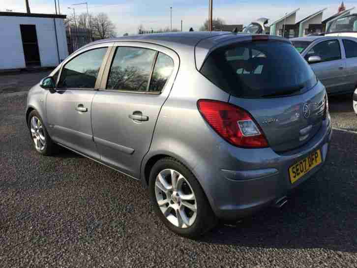 2007 VAUXHALL CORSA 1.3 DIESEL SILVER