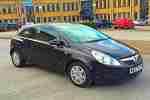 2007 VAUXHALL CORSA 1.4 CLUB, BLACK 3 DOOR