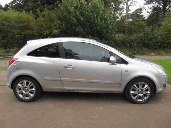 2007 VAUXHALL CORSA DESIGN CDTI SILVER