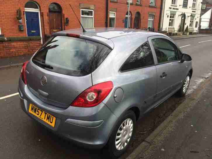 2007 VAUXHALL CORSA LIFE SILVER
