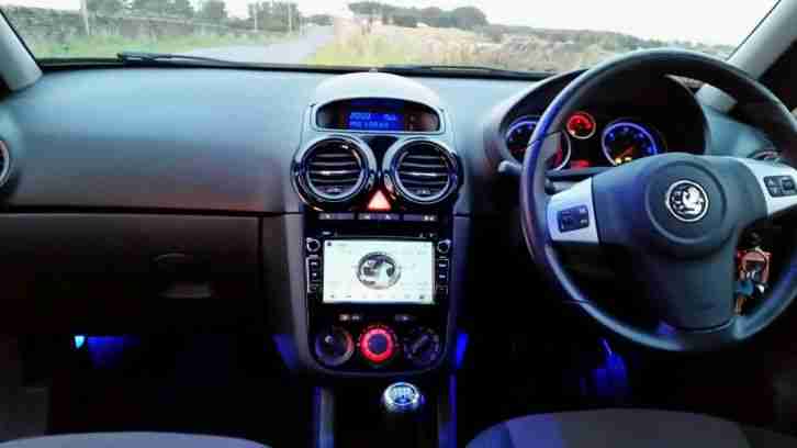 2007 VAUXHALL CORSA SXI A/C BLACK
