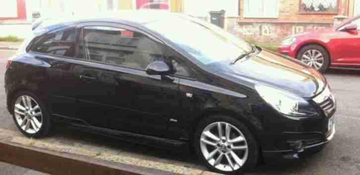 2007 VAUXHALL CORSA SXI CDTI BLACK
