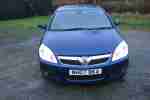 2007 VAUXHALL VECTRA DESIGN BLUE FSH 93k NO