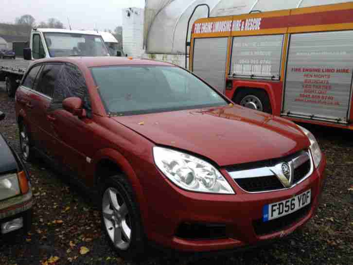 2007 VAUXHALL VECTRA EXCLUSIV CDTI 120 RED ESTATE SPARES OR REPAIRS NON RUNNER