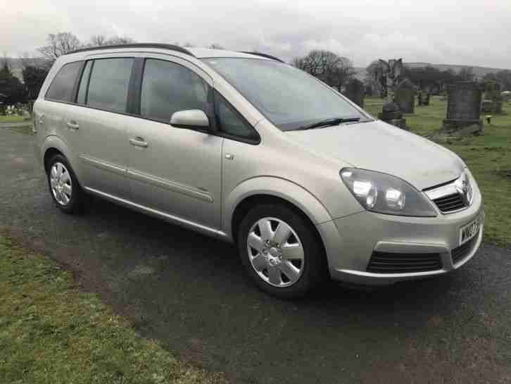 2007 ZAFIRA CLUB 1.6 7 seater full