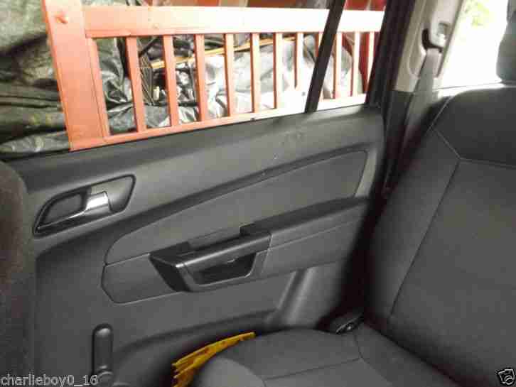 2007 VAUXHALL ZAFIRA CLUB CDTI A TURQUOISE