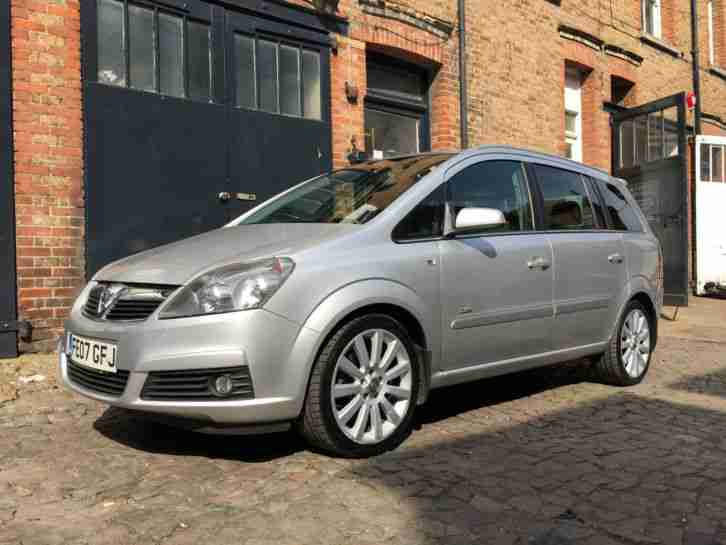 2007 VAUXHALL ZAFIRA DESIGN CDTI 150 E4 SILVER
