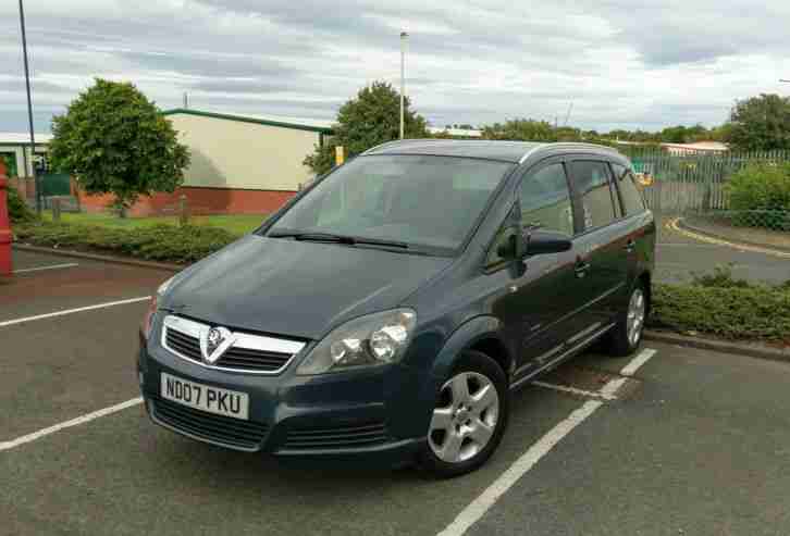 2007 VAUXHALL ZAFIRA ENERGY BLUE 1.6 IN VERY GOOD CLEAN CONDITION