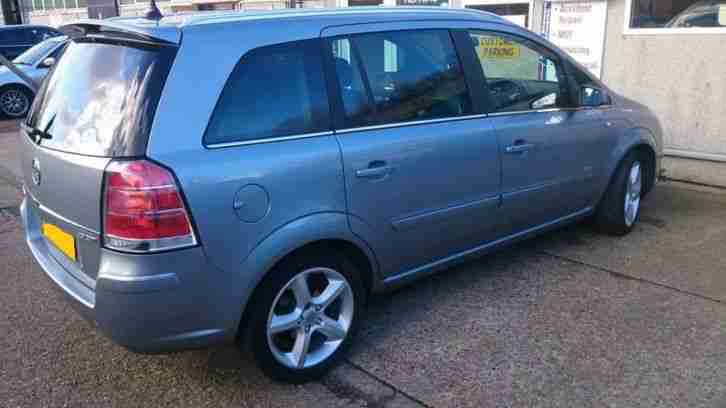 2007 VAUXHALL ZAFIRA SRI CDTI 150 E4 SILVER