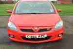 2007 VAUXHALL ZAFIRA VXR RED