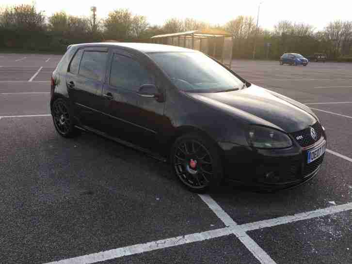 2007 VOLKSWAGEN GOLF GT TDI 140 BLACK FULL EDITION 30 REPLICA STUNNING CAR