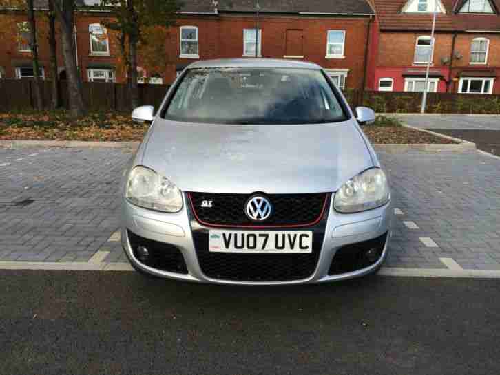 2007 VOLKSWAGEN GOLF GT TDI 140 SILVER