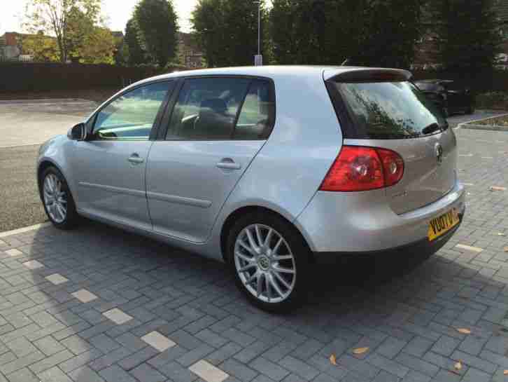 2007 VOLKSWAGEN GOLF GT TDI 140 SILVER