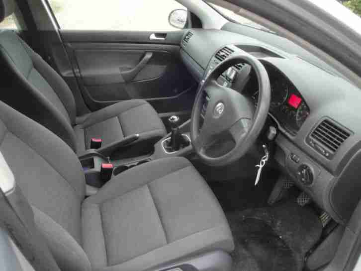 2007 VOLKSWAGEN GOLF TDI S SILVER DIESEL CD AIR CON LONG MOT
