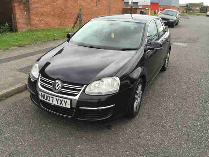 2007 VOLKSWAGEN JETTA SE TDI 140 BLACK AIR CON ALLOYS 6 SPEED
