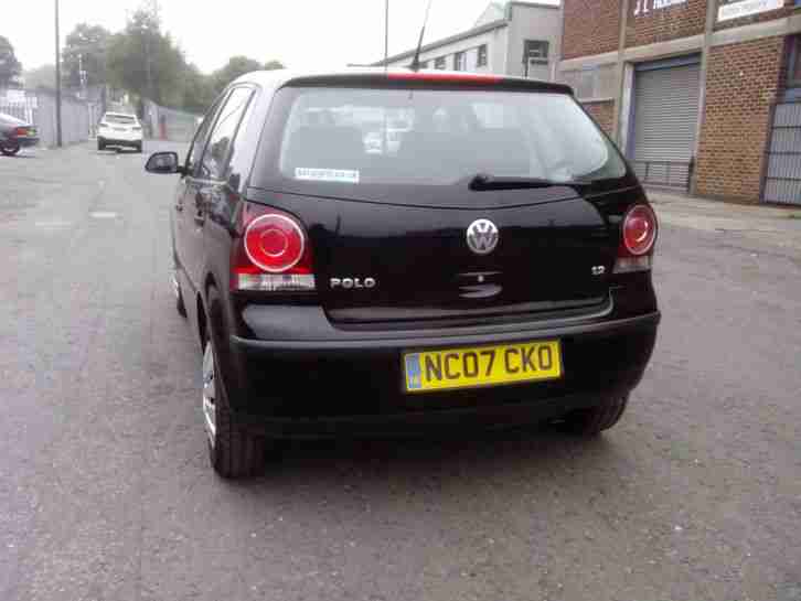 2007 VOLKSWAGEN POLO 1.2 BLACK