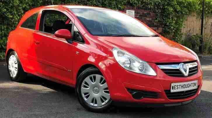 2007 Vauxhall Corsa 1.2 CLUB 16V 3d 80 BHP 1 FORMER KEEPER, MOT JAN2020