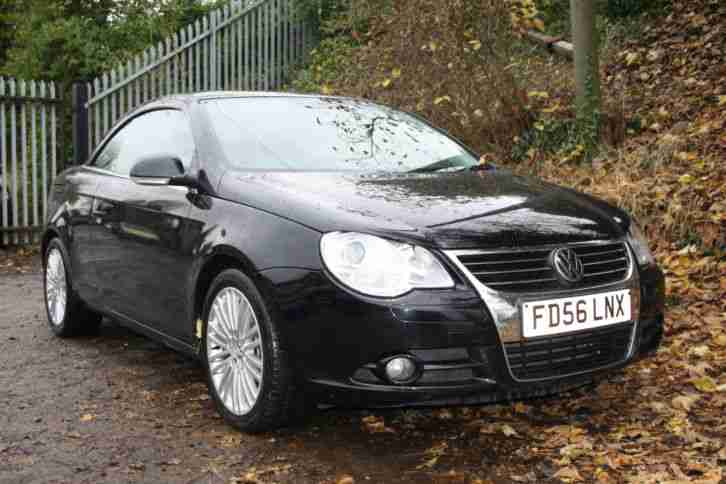 2007 Volkswagen Eos - Black - 2.0l Diesel - 2 door convertible