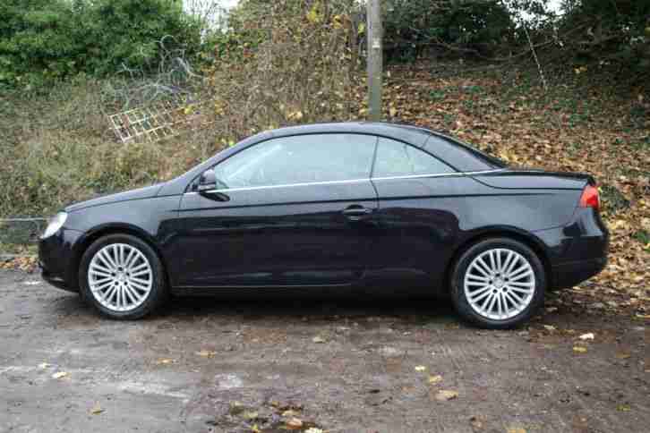 2007 Volkswagen Eos - Black - 2.0l Diesel - 2 door convertible