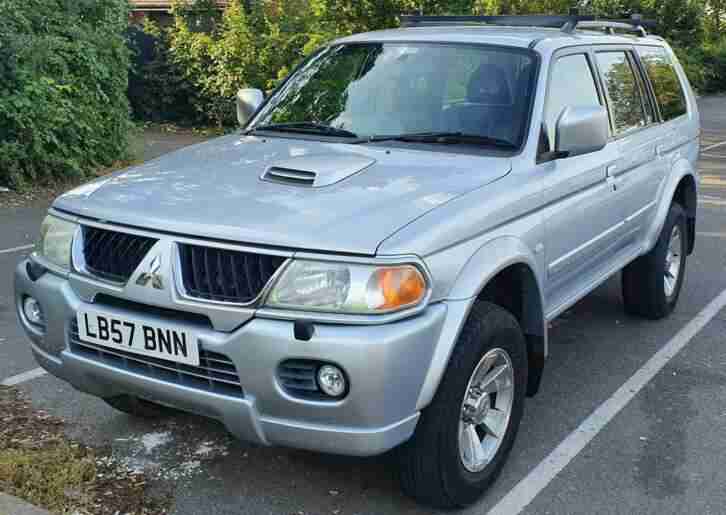 2007 MITSUBISHI SHOGUN SPORT 2.5 TD TROJAN A C , MOT exp. May 2022