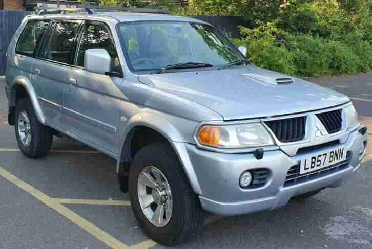 2007 MITSUBISHI SHOGUN SPORT 2.5 TD TROJAN A/C , MOT exp. May 2022