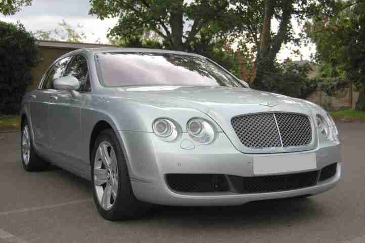 2007 model 56 Bentley Continental Flying Spur in Moonbeam Silver